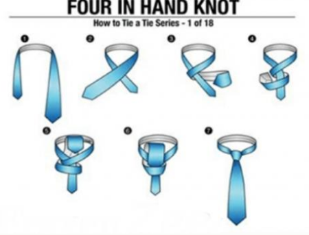 كيف أربط ربطة عنق؟